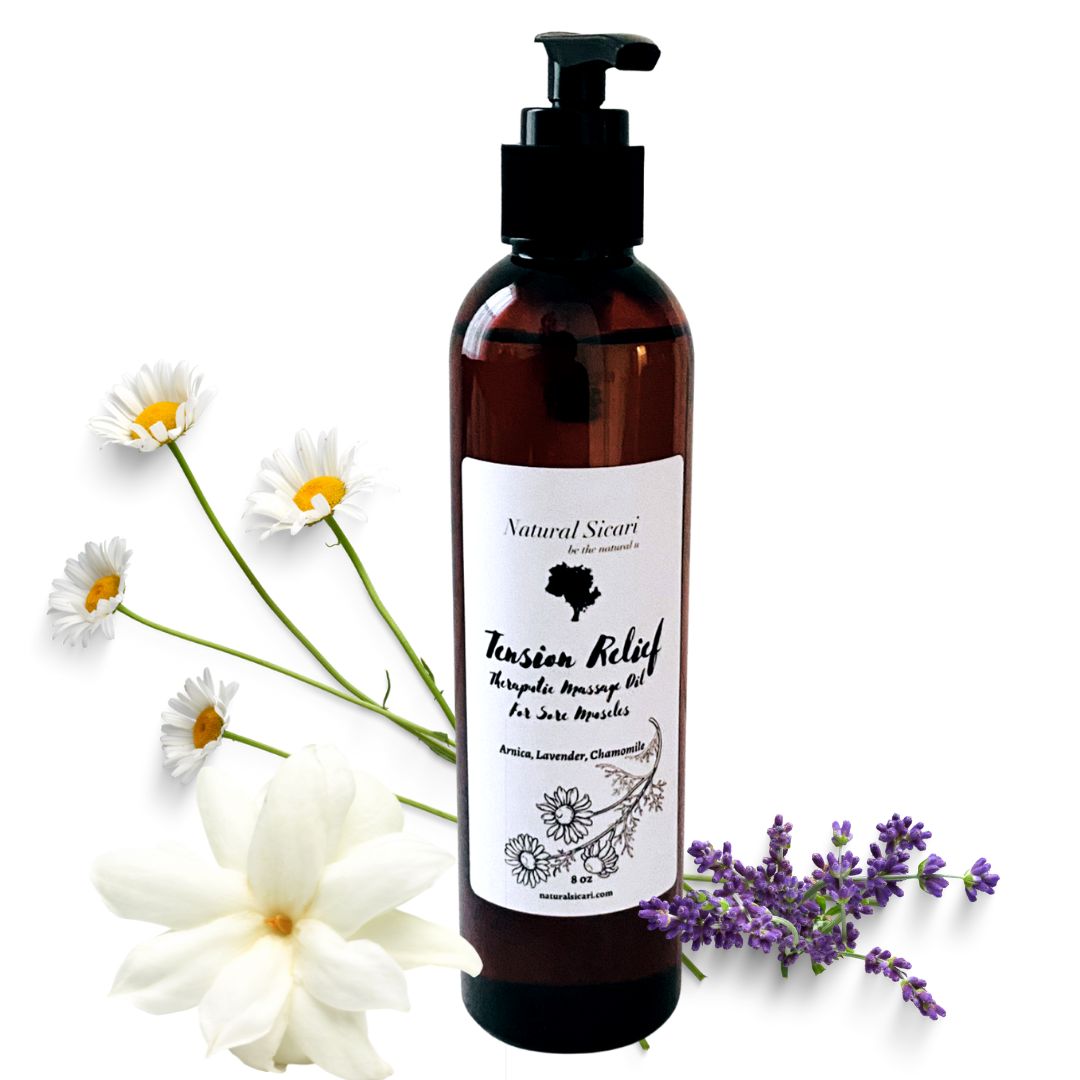 Tension Relief Massage Oil